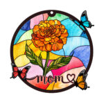 Birth Flower Suncatcher | Personalized Family Gift - Image 15