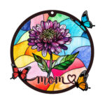 Birth Flower Suncatcher | Personalized Family Gift - Image 14