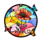 Birth Flower Suncatcher | Personalized Family Gift - Image 13