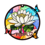 Birth Flower Suncatcher | Personalized Family Gift - Image 12