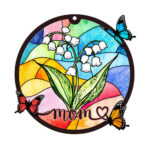 Birth Flower Suncatcher | Personalized Family Gift - Image 10