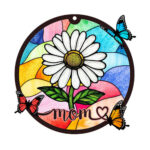 Birth Flower Suncatcher | Personalized Family Gift - Image 9