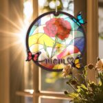 Birth Flower Suncatcher | Personalized Family Gift - Image 2
