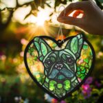 French Bulldog Shamrock Suncatcher | Personalized Pet Window Decor - Image 5