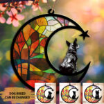 Dog Memorial Suncatcher | Personalized Breed and Name Gift - Image 2
